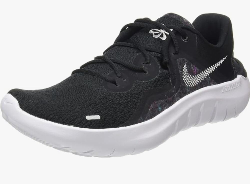 Nike Men's Flex 2021 Running Shoe (9, Black/Dark Smoke Grey/White, Numeric_9)